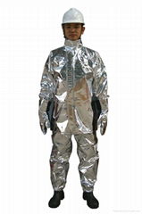 Fire Resistance and Heat-insulating Aluminum Foils Fireproof Suit