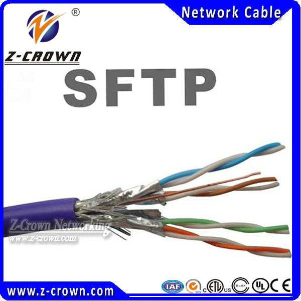 Fluke test passed bare copper Cat5e ethernet cable 4