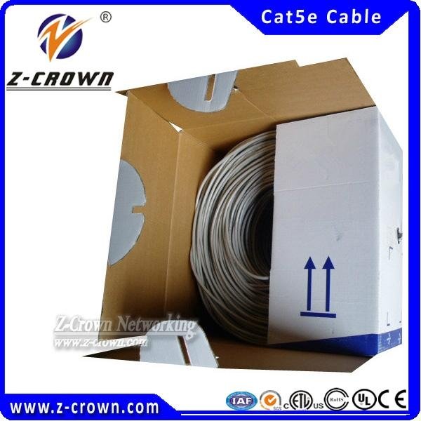 Fluke test passed bare copper Cat5e ethernet cable 3