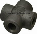 Forged Threaded Screwed High Pressure Carbon Steel Pipe Fitting 3