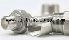 Seamless Steel Pipe Fitting Elbow Tee Reducer Bend Cross Nipple Coupling Union