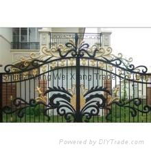 Decorative Iron Fence