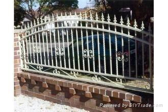 Decorative Iron Fence 4