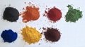 several kinds of pigment