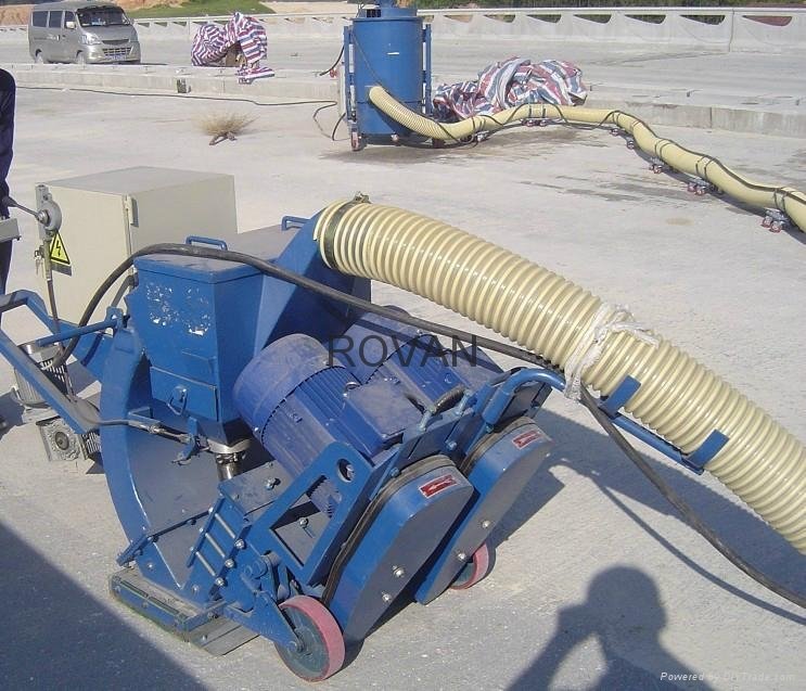  Road sand blasting machine for surface cleaning 