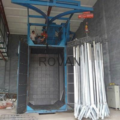 Double Hook type sand blasting machine 2