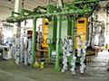 hanging chain type blasting machine  2