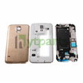 Original Full Housing Chassis Frame and Back Cover for Galaxy S5 G900F 1