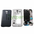 Original Full Housing Chassis Frame and Back Cover for Galaxy S5 G900F 4