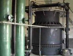 Biomass gasification furnace