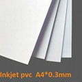 White inkjet printing pvc sheet  8