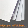 White inkjet printing pvc sheet  1