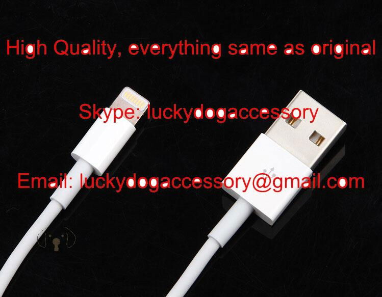 Same as Original Lightning USB Date Cable Charger for iPhone 5/5c/5s/6/6 plus 4