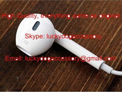 High Quality OEM White Earpods Earphone in Ear Headphones for iPhone 5s 6/6s