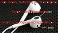 High Quality OEM White Earpods Earphone in Ear Headphones for iPhone 5s 6/6s 2