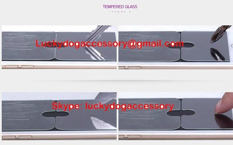2.5D Tempered glass screen protector for iphone 6 plus 5.5 inch