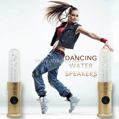 Dacing Water Speaker New Fountain speaker( 2.0) with 4 colors ambience