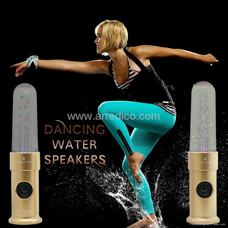 Dacing Water Speaker New Fountain speaker( 2.0) with 4 colors ambience 2