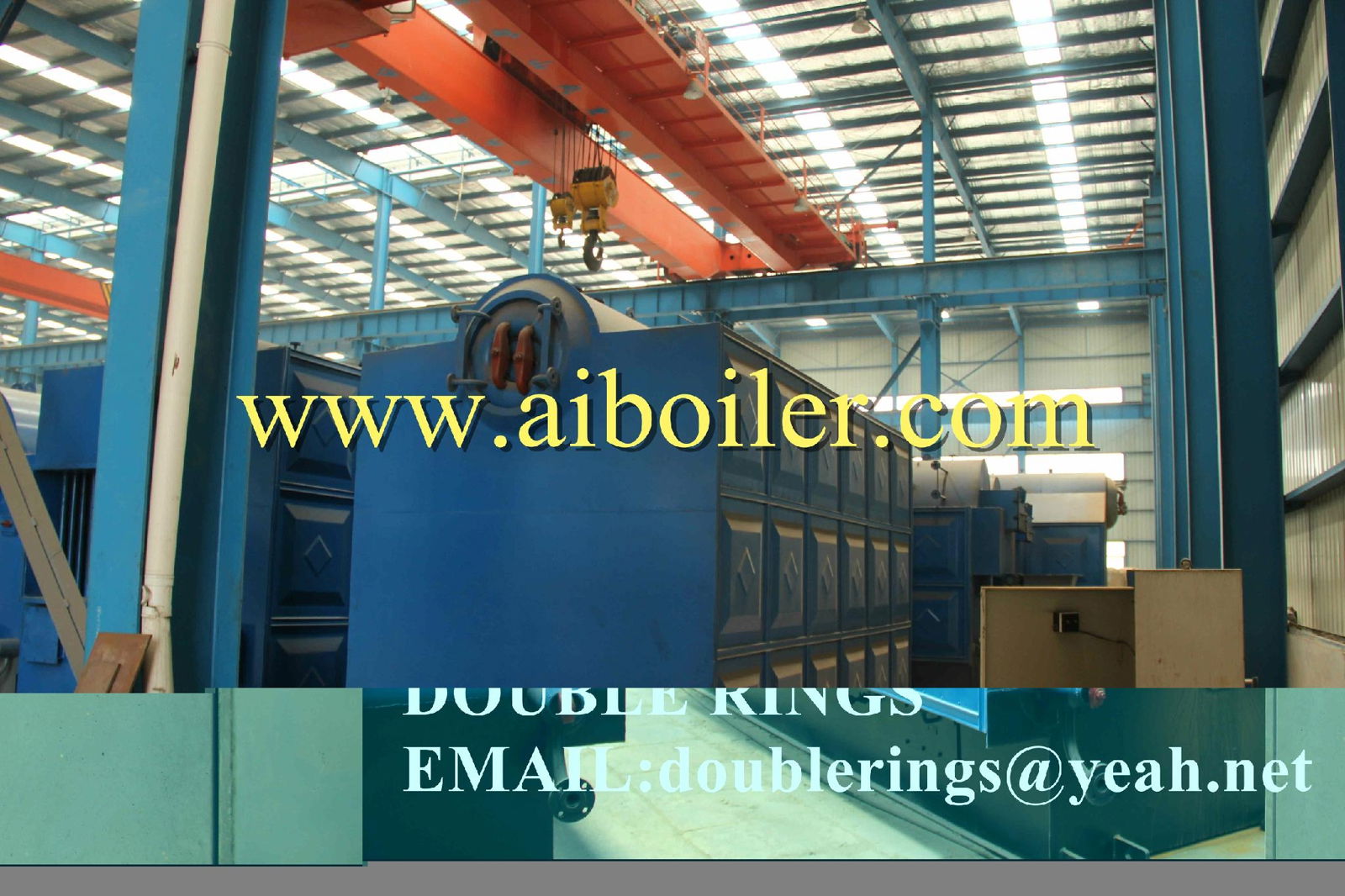 Horizontal Automatic Single Drum Chain Grate Coal Fired Steam Boiler 2