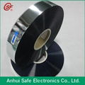 AL metallized film wave cutting metallized film for capacitor us high quality an 5