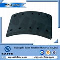 4725 2015 best seller non-asbestos brake lining 3