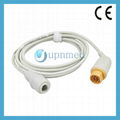 Siemens Drager IBP cable to Edaward Transducer adapter cable  1