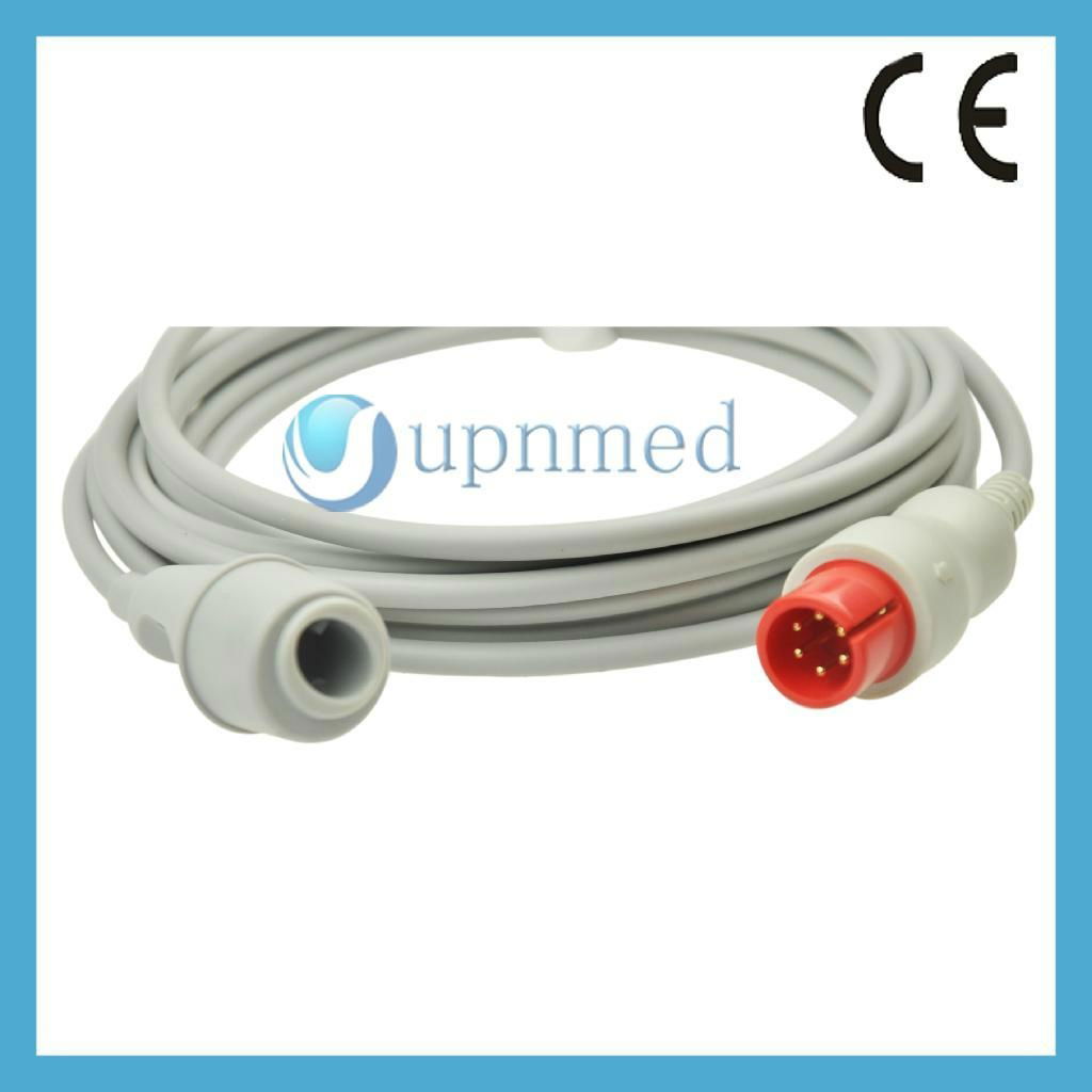 Mindray 12P IBP Cable to Edward 6pin transducer  