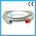 Mindray 12P IBP Cable to Edward 6pin transducer  