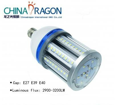 360度27 w E40 / E27 LED玉米灯 5