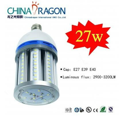 360度27 w E40 / E27 LED玉米灯 4