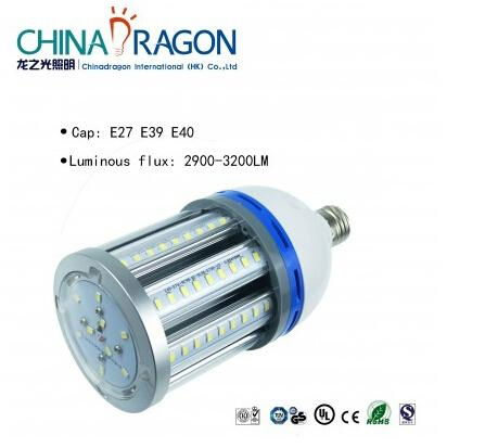 360度27 w E40 / E27 LED玉米灯 3