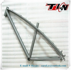 new style MTB bicycle Titanium frames with all time warranty