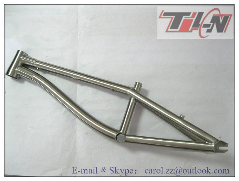 OEM titanium bmx bike frame custom lifetime warranty made in China