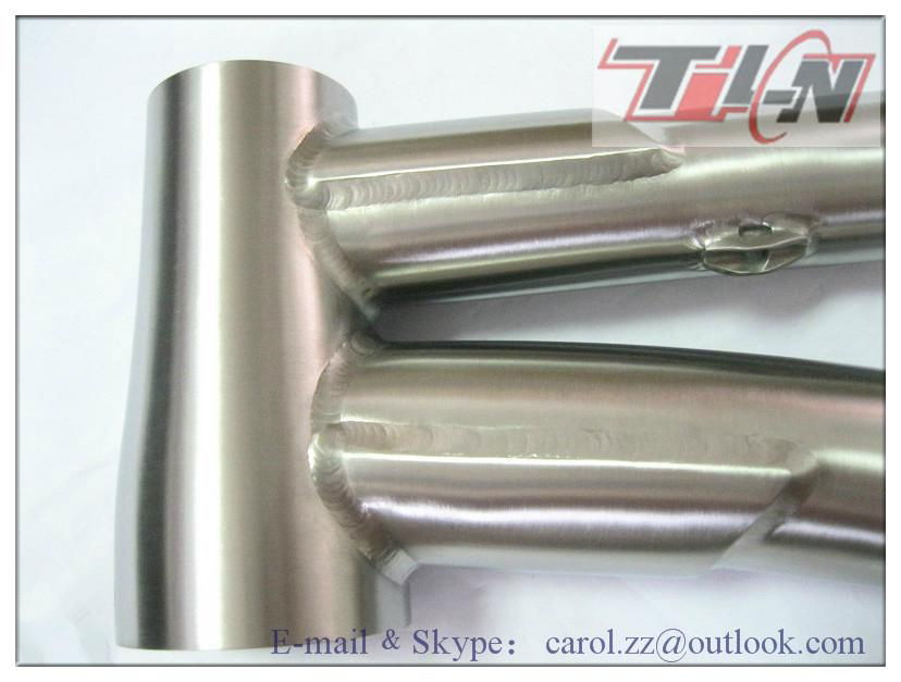 OEM titanium bmx bike frame custom lifetime warranty made in China 2