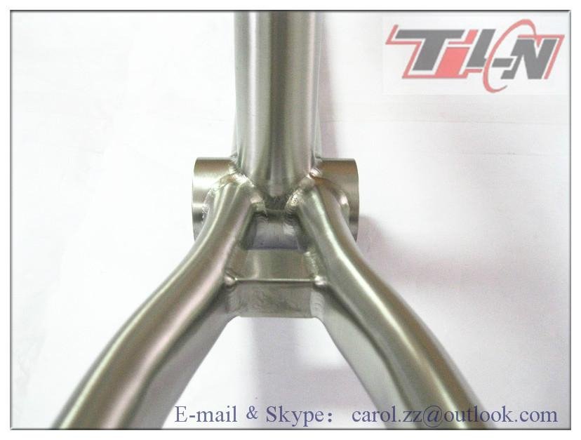 OEM titanium bmx bike frame custom lifetime warranty made in China 4