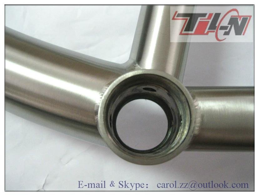OEM titanium bmx bike frame custom lifetime warranty made in China 5