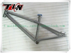 Titanium BMX bike frames with all time warranty