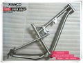 26er full suspention titanium mountain bike frames with all time warranty 1