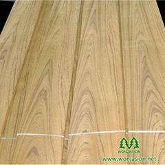 Burma Teak Veneer quarter cut for furniture decoration