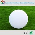 LED plastic globle decorative ball with multicolor 5