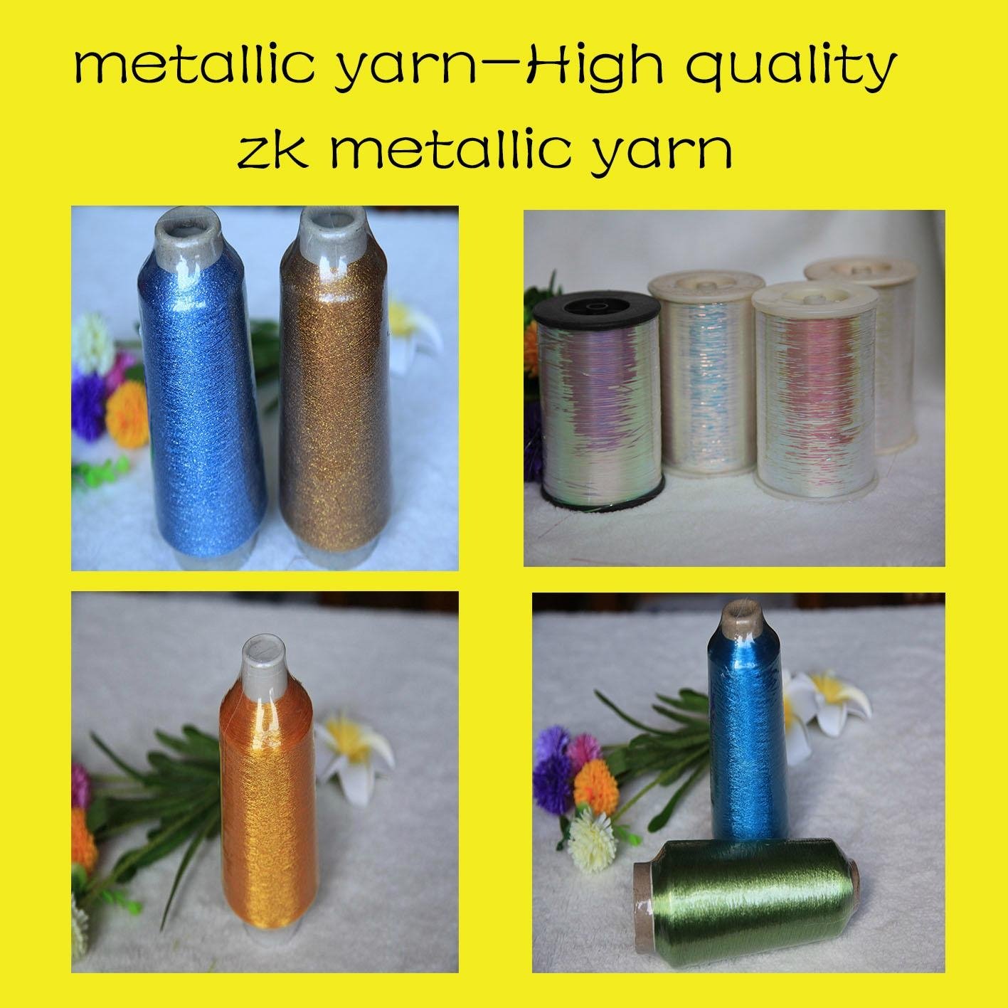 M, MX, MH types metallic yarn 1