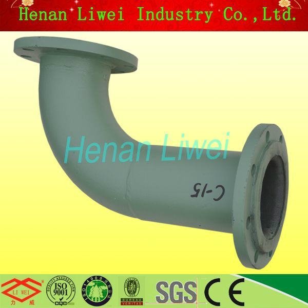 Seamless butyl rubber lining carbon steel pipe and pipe fittings 2