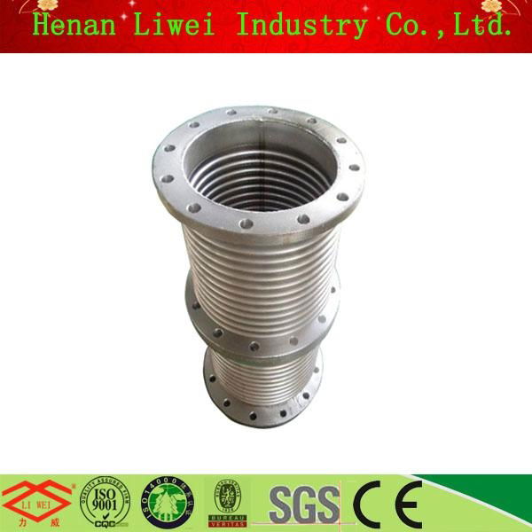 KF/CF/LF flange high vacuum hydraulic steel bellow expansion joint