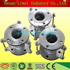 SS316 stainless steel corrugated bellows pipe expansion joint