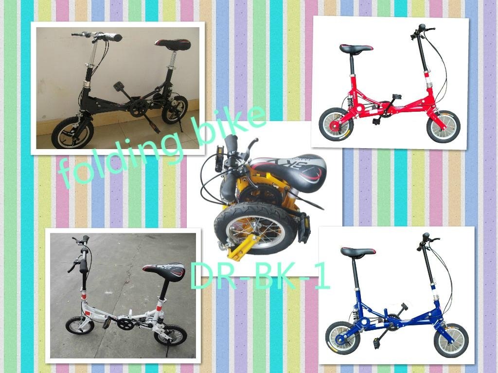 the smallest NEW design Foldable bicycle folding bike 12 inch wheel 3