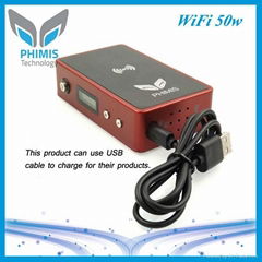 Phimis newest wifi 50w box mod hot