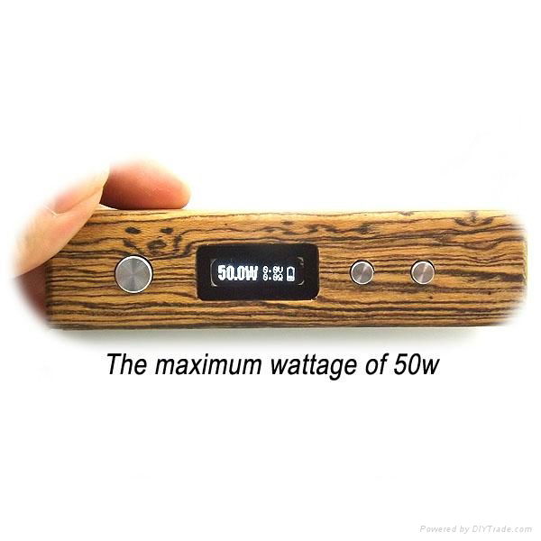 2015 Phimis new mini wooden box mod 50w  wholesale 2