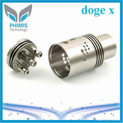 2015 Latest new invented products Doge v4 atomizer rda with best price