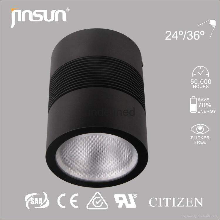 led Clinder light cob led sufaced mounted downlight with high quality led light 1