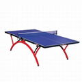 濟南単折式乒乓球台的日常維護